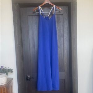 Chic Royal Blue Maxi Dress